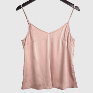 WHBM Pale Pink Camisole Small Sleeveless Tank Top‎ White House Black Market